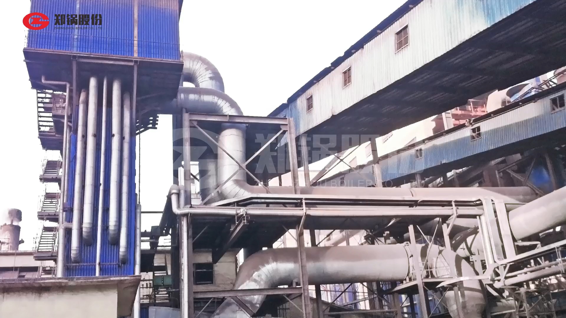 壹定发烧结机余热接纳锅炉