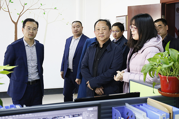 河北省工业和信息化厅厅长龚晓峰莅临壹定发