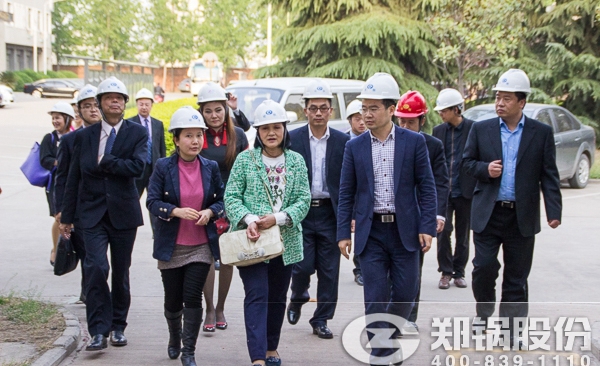 泰国中小企业局局长带队商务考察团来访壹定发股份